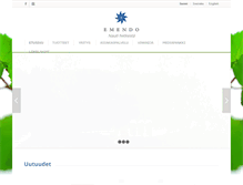 Tablet Screenshot of emendo.fi